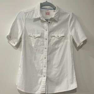 Levi’s short sleeve western top size XS